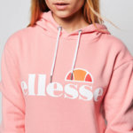 Дамска блуза с качулка Ellesse Torices - Розова